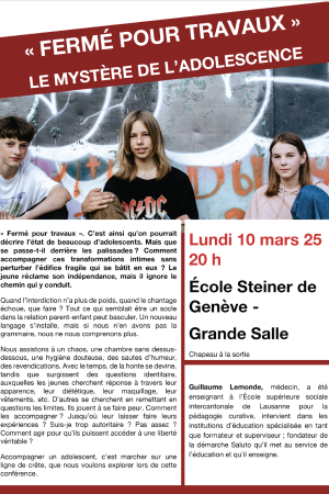 "Fermé pour travaux"